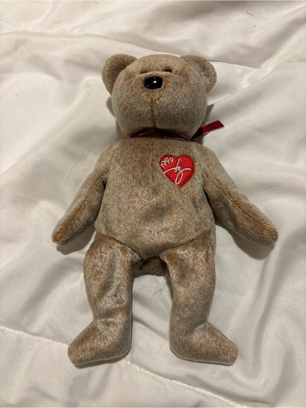 Ty Beanie Babies Signature Bear 1999 Retired Baby